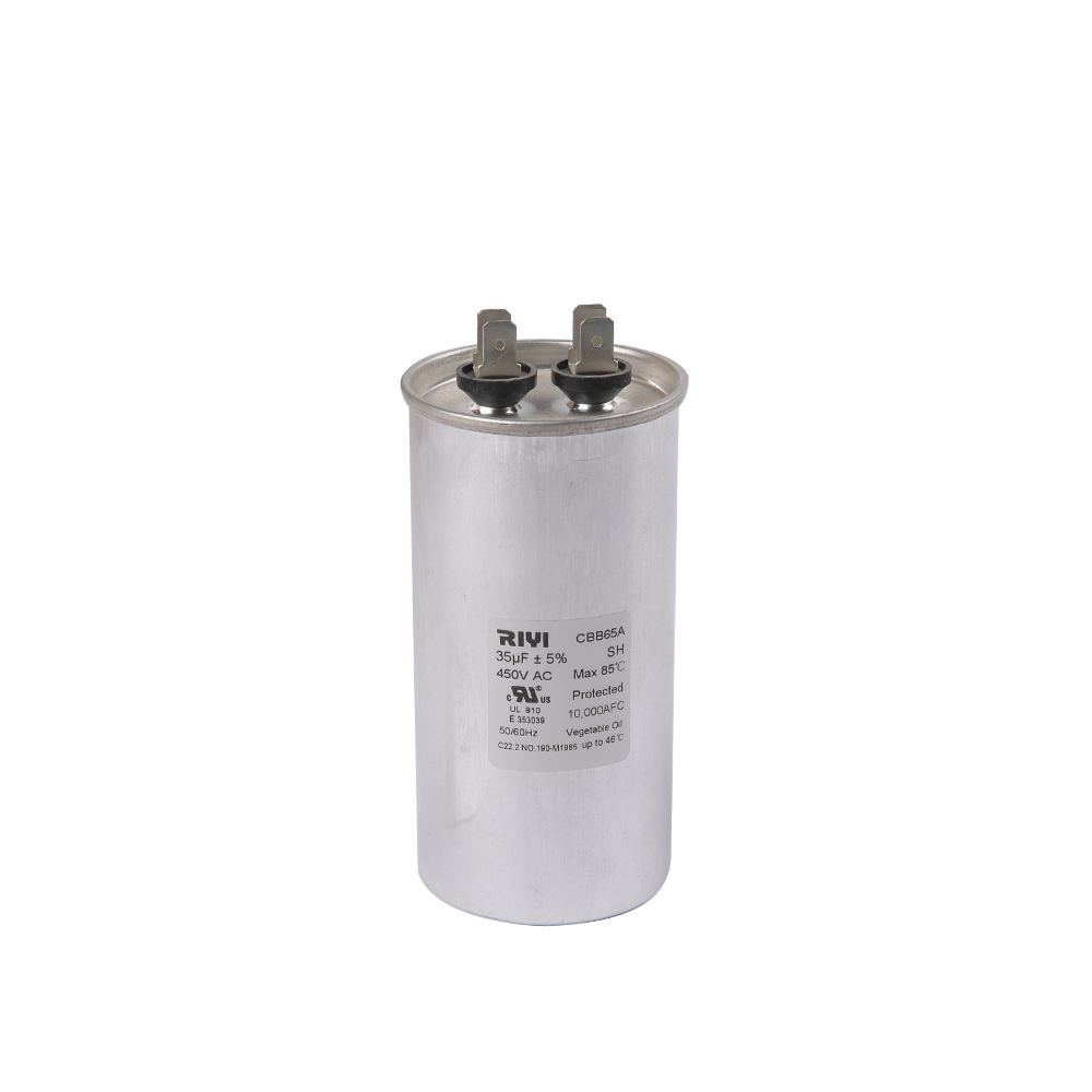 Cbb65 35uf 450v S2 Vỏ nhôm chống cháy nổ 2+2 thiết bị đầu cuối